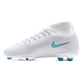 Scarpa da Calcio Ragazzo Nike Jr. Mercurial Superfly 11 Club Multiterreno Bianco Azzurro | NonSoloSport