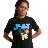 T-Shirt Ragazzo Nike Sportswear Club Nero | NonSoloSport