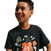 T-Shirt Ragazzo Nike Sportswear Nero Multicolor | NonSoloSport