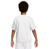 T-Shirt Ragazzo Nike Sportswear Bianco | NonSoloSport