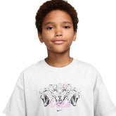 T-Shirt Ragazzo Nike Sportswear Bianco | NonSoloSport