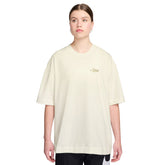 T-Shirt Donna Nike Logo Script Beige | NonSoloSport