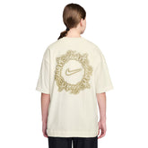 T-Shirt Donna Nike Logo Script Beige | NonSoloSport