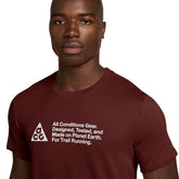 T-Shirt Uomo Nike ACG Dri-FIT Bordeaux | NonSoloSport