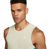 Canotta Uomo Nike ACG Solar Chase Beige Bianco | NonSoloSport