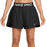 Shorts Donna Nike Pro Dri-FIT Nero Bianco | NonSoloSport