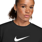 T-Shirt Donna Nike Pro Dri-FIT Nero Bianco | NonSoloSport