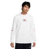 Maglia Uomo Jordan Sport Bianco Rosso | NonSoloSport