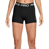 Shorts Donna Nike Biker Pro Nero Bianco | NonSoloSport