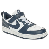 Sneakers Bambino Nike Court Borough Low Bianco Blu | NonSoloSport