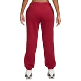 Pantalone Donna Nike Studio Fleece Medium Weight Bordeaux Beige | NonSoloSport