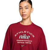 T-Shirt Donna Nike Sportswear Bordeaux | NonSoloSport
