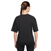 T-Shirt Donna Nike 24.7 ImpossiblySoft Light Nero | NonSoloSport