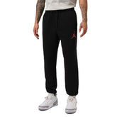 Pantalone Jogger Uomo Jordan Jumpman Fleece Nero Rosso | NonSoloSport
