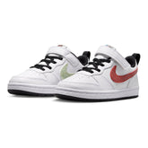 Sneakers Bambino Nike Court Borough Low Bianco Multicolor | NonSoloSport