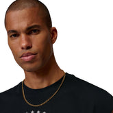 Canotta Uomo Jordan Brooklyn Nero Argento | NonSoloSport