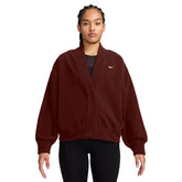 Cardigan Donna Nike One Marrone | NonSoloSport