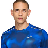 T-Shirt Uomo Nike Miler Blu Grigio | NonSoloSport