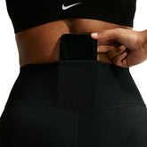 Leggings Donna Nike One Nero Bianco | NonSoloSport