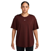 T-Shirt Donna Nike One Marrone | NonSoloSport