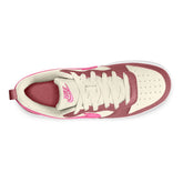 Sneakers Ragazzo Nike Court Borough Low Beige Rosa | NonSoloSport