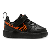Sneakers Neonato Nike Court Borough Low Nero Arancione | NonSoloSport