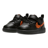 Sneakers Neonato Nike Court Borough Low Nero Arancione | NonSoloSport