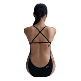 Costume Donna Nike Swim HydraStrong Nero | NonSoloSport