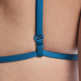 Triangolo Costume Donna Nike Swim Blu Petrolio | NonSoloSport