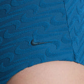 Costume Intero Donna Nike Embossed Blu Petrolio | NonSoloSport