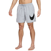 Costume Boxer Uomo Nike Swim Breaker Grigio | NonSoloSport