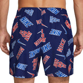 Costume Boxer Uomo Nike Fancy Blu Rosso | NonSoloSport