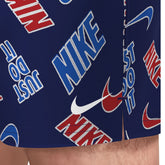 Costume Boxer Uomo Nike Fancy Blu Rosso | NonSoloSport
