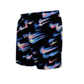 Costume Boxer Bambino Nike Swoosh Flame Nero | NonSoloSport