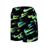 Costume Bambino Nike Breaker Print Volley Nero Verde | NonSoloSport