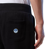 Pantaloni Uomo North Sails Logo Nero | NonSoloSport
