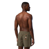 Costume Boxer Uomo North Sails Stampa Verticale Verde | NonSoloSport