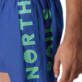 Costume Boxer Uomo North Sails Stampa Verticale Blu | NonSoloSport
