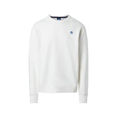 Felpa Uomo North Sails Logo Patch Avorio | NonSoloSport