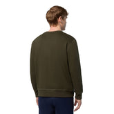Felpa Uomo North Sails Logo Patch Verde | NonSoloSport
