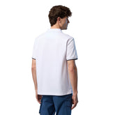 Polo Uomo North Sails Colletto A Righe Bianco | NonSoloSport