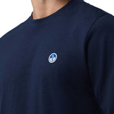 T-Shirt Manica Lunga Uomo North Sails Jersey Blu | NonSoloSport