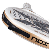 Racchetta Padel Nox AT10 Luxury Genius 12K Alum Tapia Bianco Oro | NonSoloSport