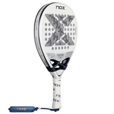 Racchetta Padel Nox AT10 Luxury Genius 12K Alum Xtrem Lite Tapia Bianco Grigio | NonSoloSport