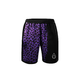 Nytrostar Shorts Stampa Leopardo Uomo Nero | NonSoloSport