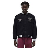 Obey Giacca Time Varsity Uomo Nero | NonSoloSport