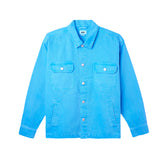 Giacca Uomo Obey Division Canvas Azzurro | NonSoloSport