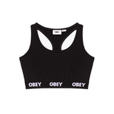 Bralette Donna Obey 2 Pack Nero | NonSoloSport