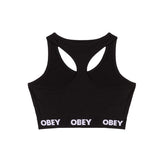 Bralette Donna Obey 2 Pack Nero | NonSoloSport