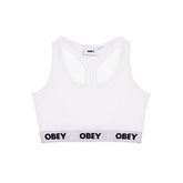 Bralette Donna Obey 2 Pack Bianco | NonSoloSport